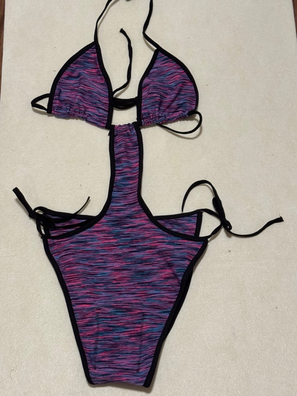 Stylish one piece bathing suit